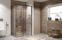 Ambassador  Душевой уголок Queen 11011205R Black – фотография-2